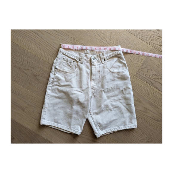 VINTAGE jean shorts, cream - Picture 6 of 8
